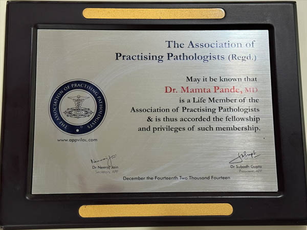 The Association of Practising pathologists (Regd.)